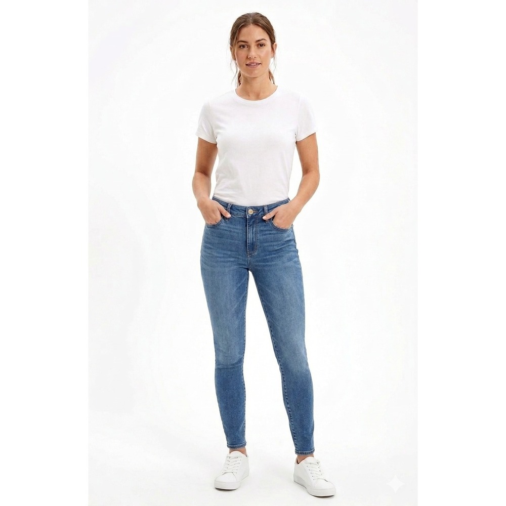 American Eagle Outfitters‎ Jeans Women's 8 Blue Super Stretch High Rise Jegging